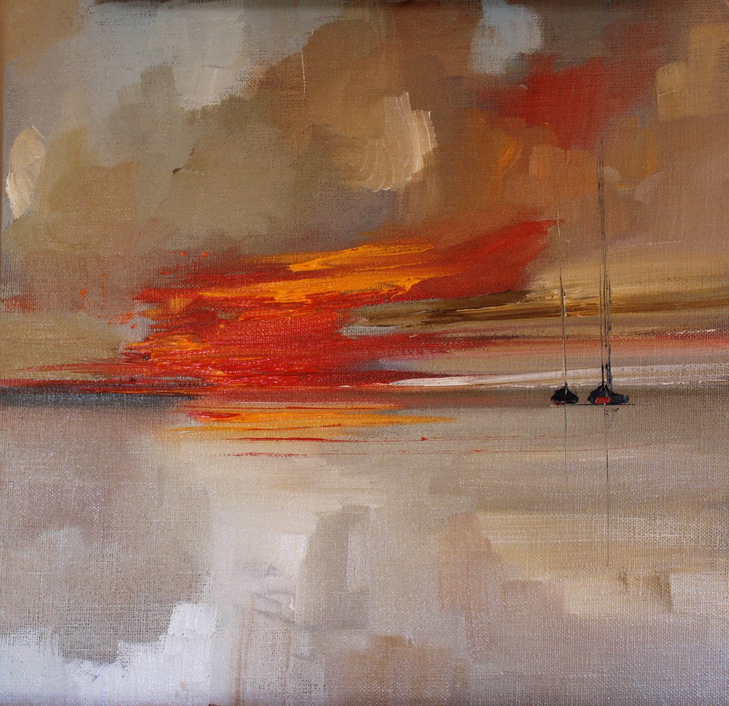 'After the Sun Sinks' by artist Rosanne Barr